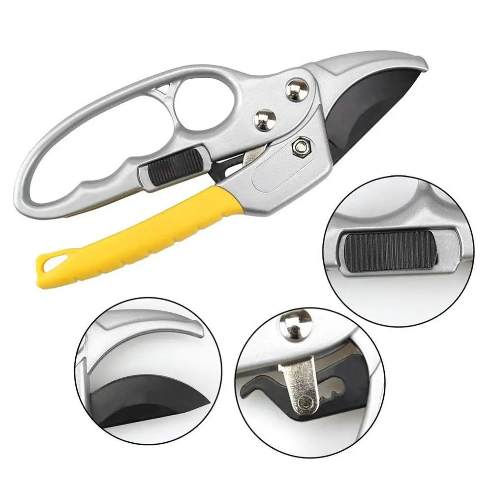 Garden Pruning Shear High Carbon Steel scissors Gardening Plant Scissor Branch Pruner Trimmer Tools durable Garden Pruning Shear High Carbon Steel scissors Gardening Plant Scissor Branch Pruner Trimmer Tools durable