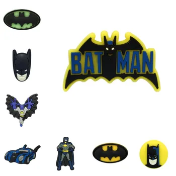 

1pcs PVC Lovely Cartoon Batman Fridge Magnet Super Hero Magnets for Refrigerators Cool Batmobile Home Decoration Accessories