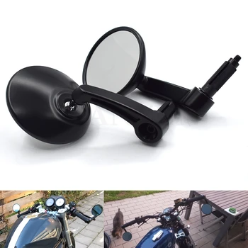 

Universal motorcycle 7/8" 22MM rearview mirror handlebar mirror FOR Honda CB400 CB500F CB500X CB599 CB600 CB600F CB650F CB1000