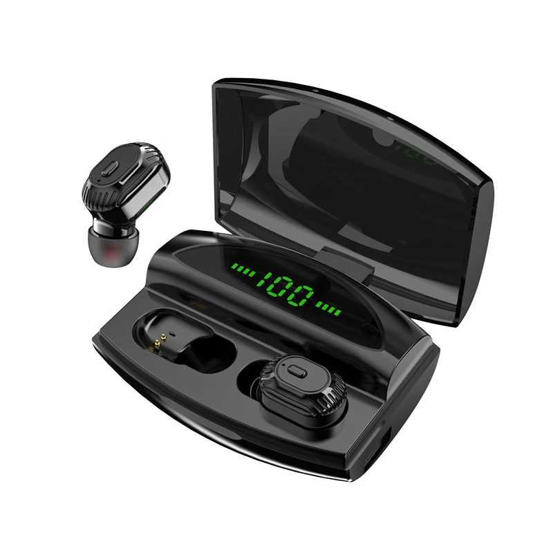 Sweatproof Wireless Earphone sports Earbuds BT5 0 Earphones LED digital display Large battery capacity TWS portable Earphones