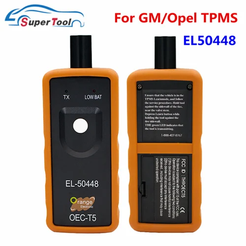 Механические тестеры EL50448 Авто OEC-T5 давления в шинах EL-50448 для G-M/Opel TPMS Сброс инструмент активации EL-50449 для Ford/Lincoln - Цвет: EL-50448