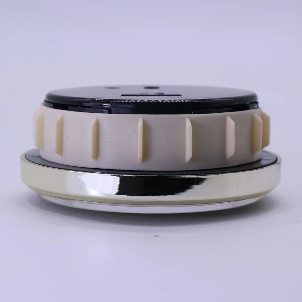 Roman Numeral Plastic Quartz Clock Insert Movement Mechanism Gold Trim