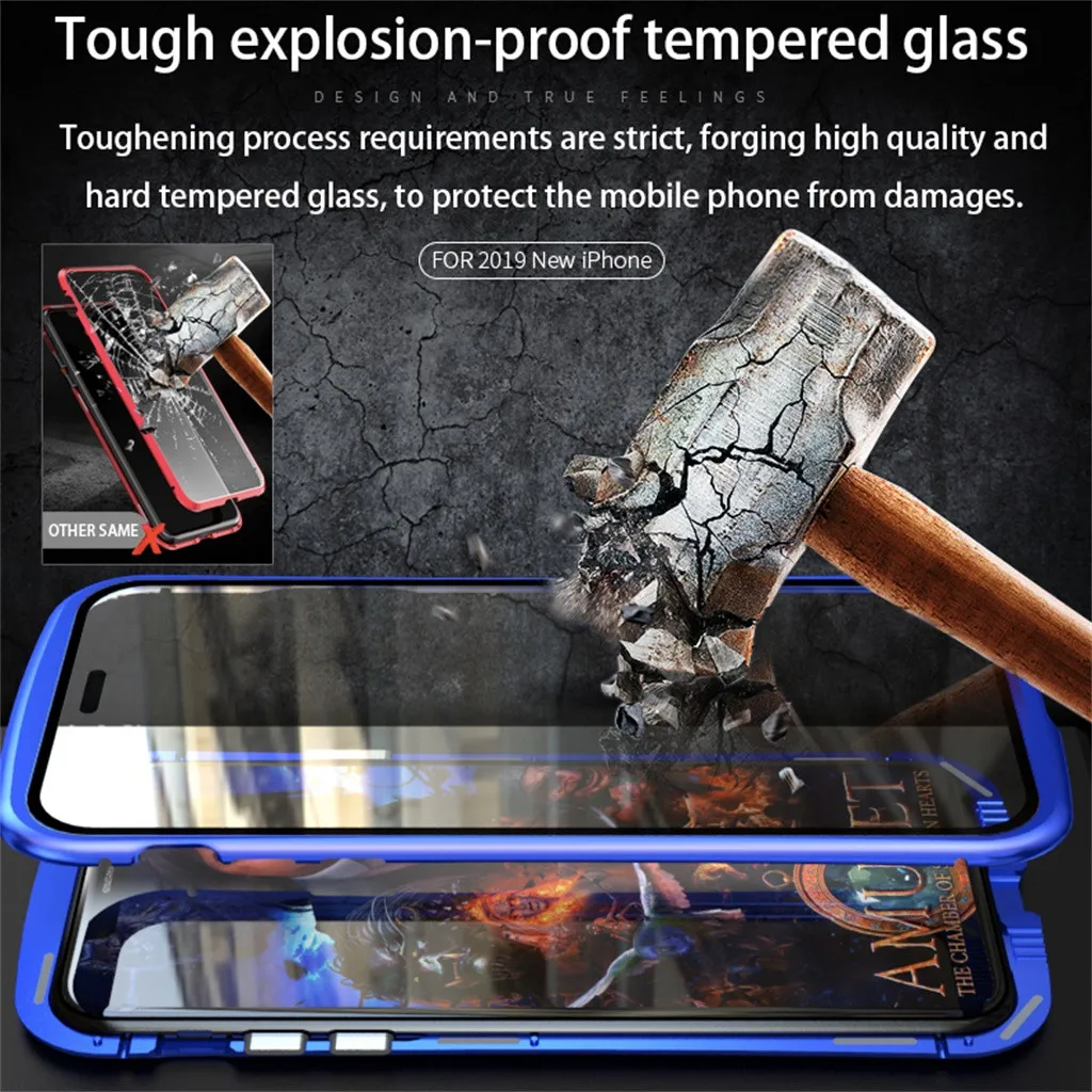 Высококачественный защитный чехол для телефона iPhone 11 Pro Max 6 5 дюйма с магнитной