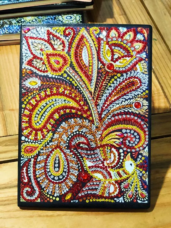 Finished Diamond Painting notebook