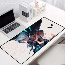 Valorant grande jogo laptops personalizado mouse pad anime tapete teclado gamer mesa do computador superfície tapete para o mouse tapetes deskmat