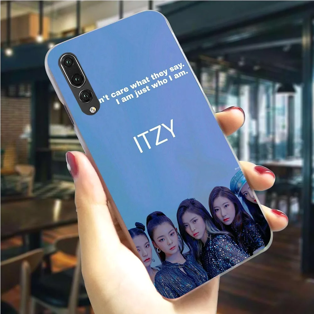 Твердый чехол Kpop ITZY для телефона Huawei P9 Lite 2017 Обложка P10 P20 Pro P30 P Smart Mate 10 20 тонкая
