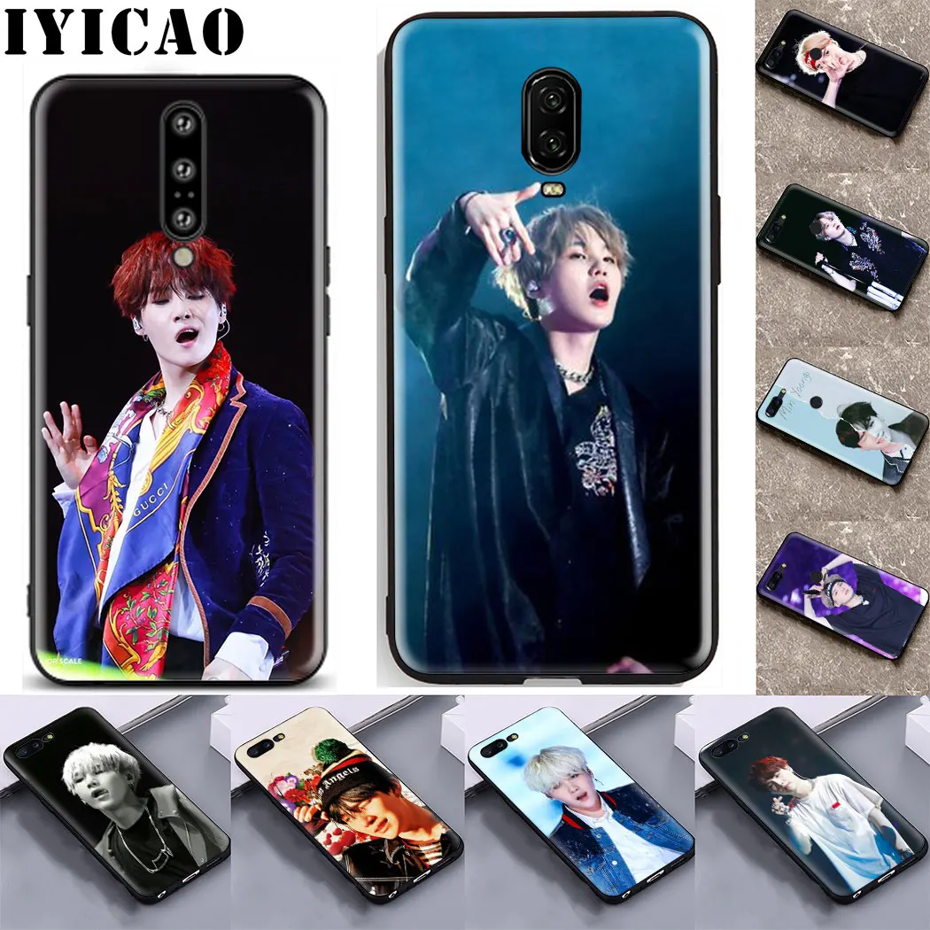 Min yoongi gatito Мягкий силиконовый чехол для One Plus 5 6 7 5T 6T Pro | Мобильные телефоны и