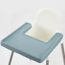 

New Waterproof Heat Resistant Kids Baby Table Reusable Non-slip Silicone Table Mat Highchair Placemat
