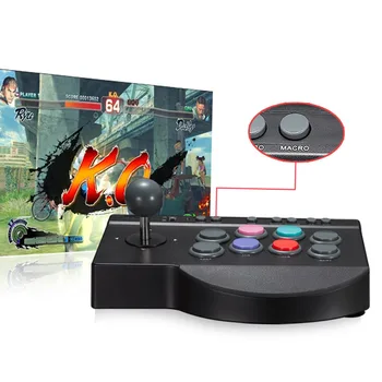 

Multifunction ABS Joystick For Arcade Fighting Replacement Button USB Wired Game Controller PC Practical For PS3/4 For XBOX ONE