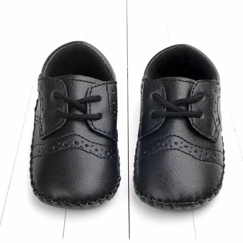 Черная детская обувь с резиновой подошвой для улицы новорожденный мальчик младенец белые кожаные кроссовки для мальчика детская обувь для мальчика