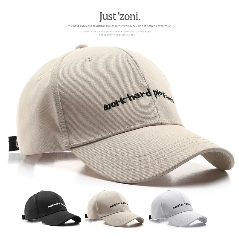 

SLECKTON Fashion Cotton Baseball Cap Embroidered Letters Snapback Hats for Men Women Summer Visors Caps Gorras Hip Hop Unisex