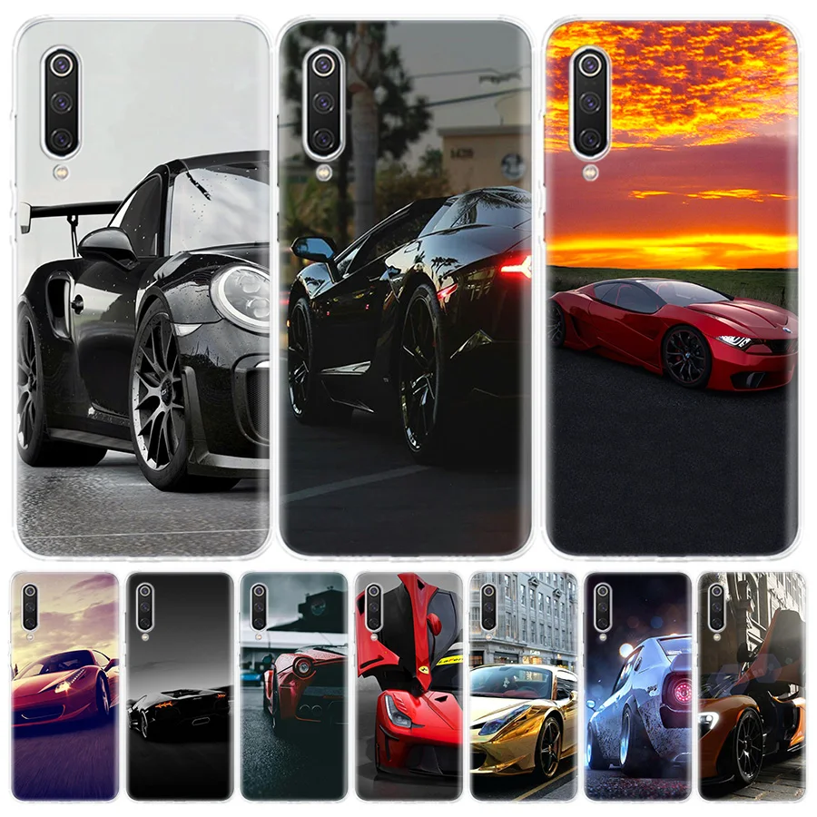 Спортивный автомобильный крутой чехол для телефона Xiaomi Redmi Note 9S 8T 8 7 8A 7A 6A 4X S2 MI 10 9