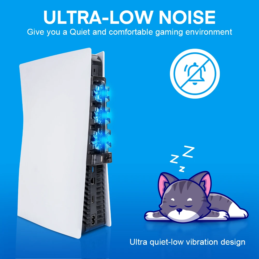 Nuova Ventola Blu-Ray Posteriore Host Tp5-1523-Ps5 Ventola Di Raffreddamento Versione Digitale Ps5 Versione Unità Ottica Ventola Di Raffreddamento Con