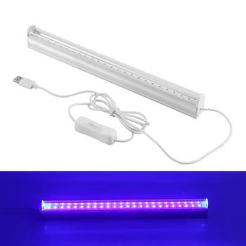 

USB UVC Ultraviolet UV Light Tube Bulb Disinfection Lamp Ozone Sterilization Mites Germicidal BulbIntegrated LED Germicidal