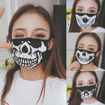 

Pm2.5 Outdoor Reuse Face Cover mascarillas Printing Mouth Health Care Health Care Mouth Half Face Masquerade Topmask Costume