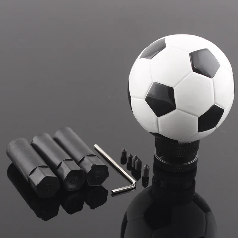 UniversalFootballGearShiftKnobHandleSoccerBallShiftKnob