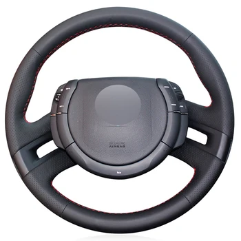 

Black PU Faux Leather DIY Hand-stitched Car Steering Wheel Cover for Citroen C4 Picasso C-Quatre 2007-2016