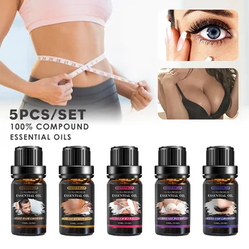 

5pcs10ML Slimming Oil Essential Oil Liquid Weight Loss Product Body Shaping Leg Body Waist Fat Massage-oil Promote Beauty
