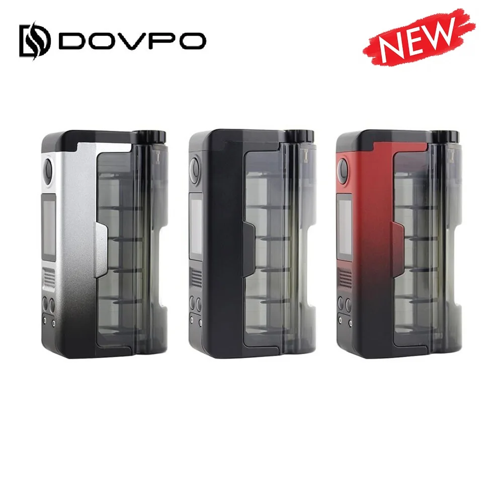 

Original Dovpo Topside Lite 90W TC Squonk Mod 0.96inch Screen E-cig Box Mod Fit for 21700/20700/18650 Battery Vs Drag 2/ Gen Mod