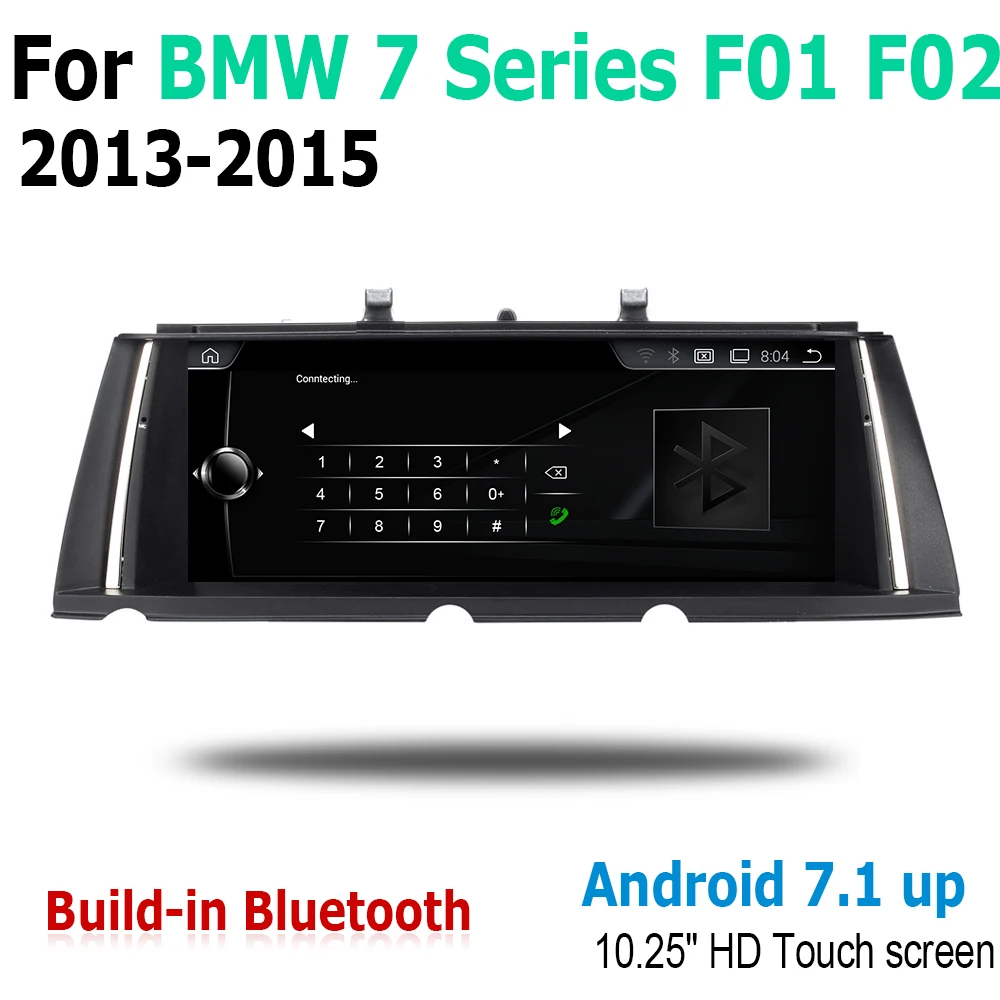 Android экран для BMW 7 серии F01 F02 2013 ~ 2015 NBT сенсорный дисплей GPS Навигация стерео аудио
