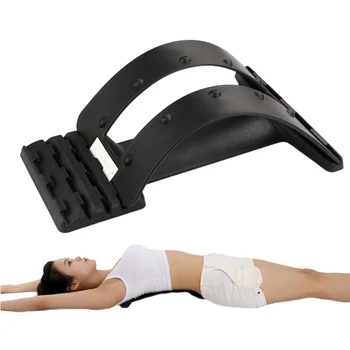 

Back Straightener Posture Corrector Waist Massage Stretcher Arch Spine Pain Relief Lumbar disc herniation Stretching Support