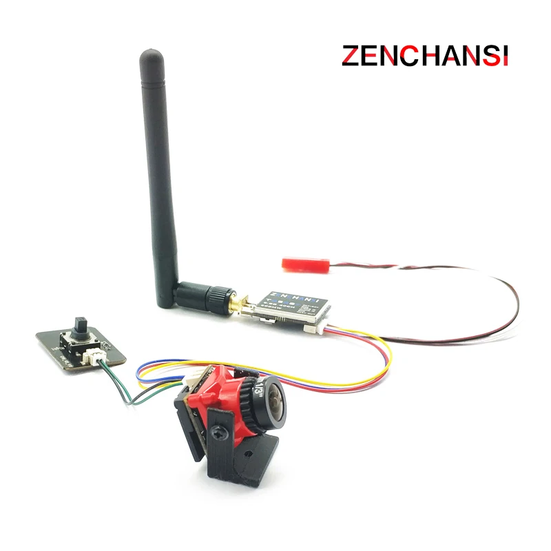 5.8G 48CH FPV Goggles 4.3 Inch Detachable Screen 480*272 and 600mw fpv Transmitter 40CH VTX+CMOS 1200TVL fpv Camera for RC Drone 3