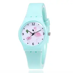 Детские часы женские кварцевые спортивные часы для мальчиков и девочек Мужской силиконовый браслет наручные часы студенческие часы