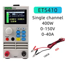 ET5410 нагрузки Профессиональный программируемый DC Электрическая нагрузка цифровой контроль DC нагрузки электронный тестер нагрузки батареи 150 в 40А 400 Вт