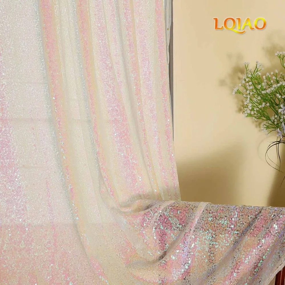 Iridescent Sequin Curtain 004