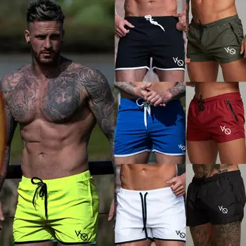 

Men's Swim Shorts Beach Swimwear Swimming Trunks Underwear Boxer Briefs Pants