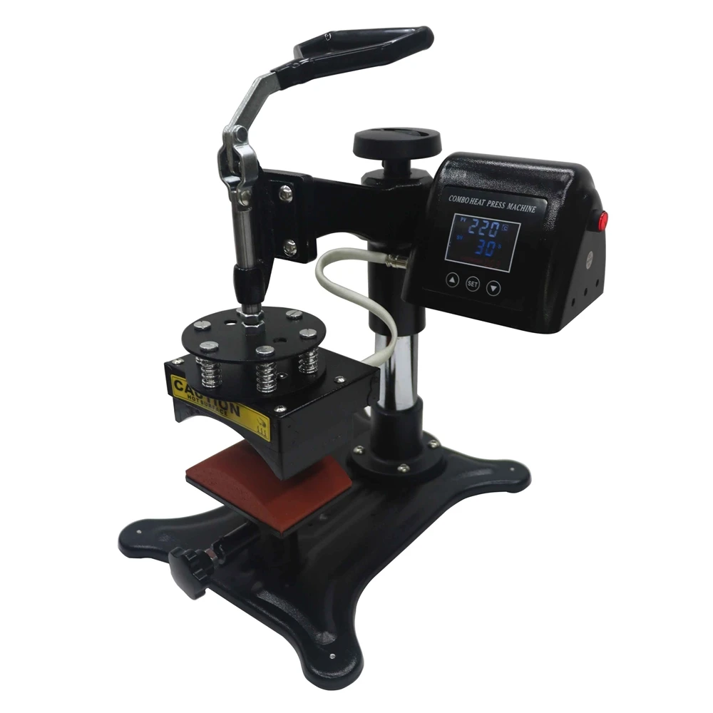 Single Station Hat Heat Press Machine (5)