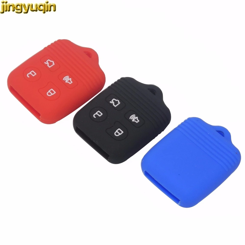 Jingyuqin для Ford Focus Freestye F150 F250 E150 Ranger Explorer ecoline Lincoln Mercury чехол ключей автомобиля без