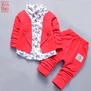 

XINBAO Hoodie+Pants Outfit Children Sport Suits Autumn Winter Clothing Toddler Infant Clothes Set Kids outfits For Boys girls