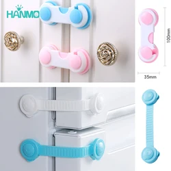 Serrure de tiroir pour enfants, 6 pièces, verrouillage de porte d'armoire de réfrigérateur, serrure de sécurité pour toilettes 