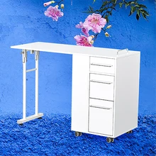 Красота ногтей Маникюрный Стол съемные станции для укладки прочный Маникюрный Стол мебель складная салон стол спа ногтей Equpiment