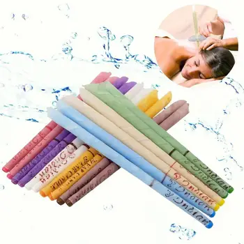 

16pcs Ear Candle Coning Beewax Therapy Straight Style Wax Removal Ear Care