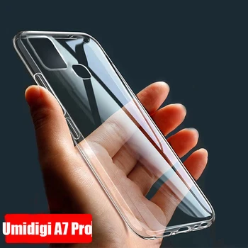 Перейти на Алиэкспресс и купить Чехол UMIDIGI A7 Pro для UMIDIGI F2 X S5 A5 PRO POWER 3 A3S A3X A3 ультратонкий прозрачный мягкий ТПУ чехол для UMIDIGI X Couqe Funda