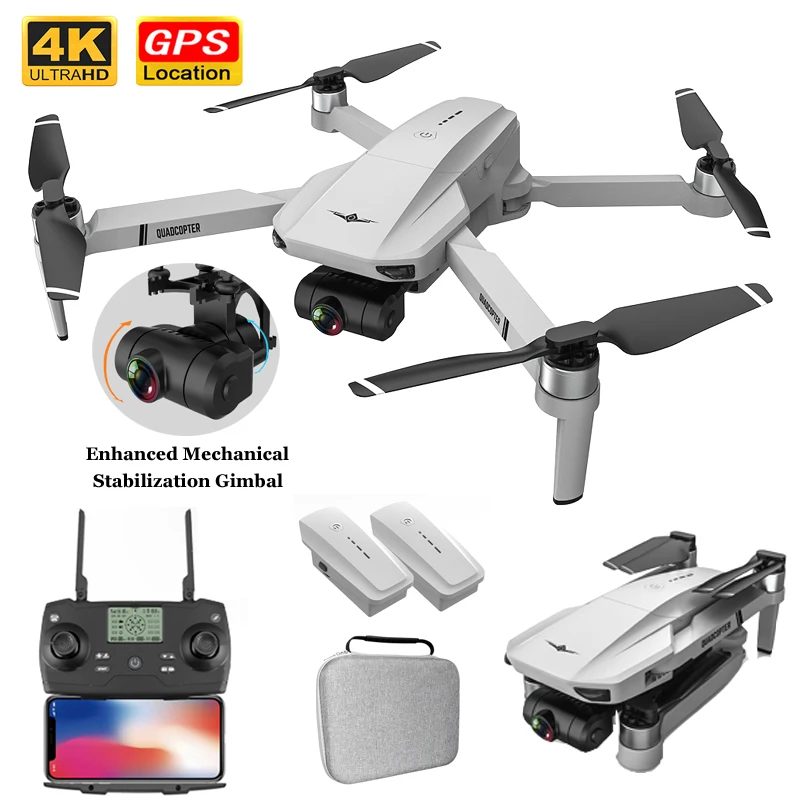 2021 HOT 4DRC M1 with 4K HD Camera GPS Foldable RC Drone 5G Brushless FPV 
