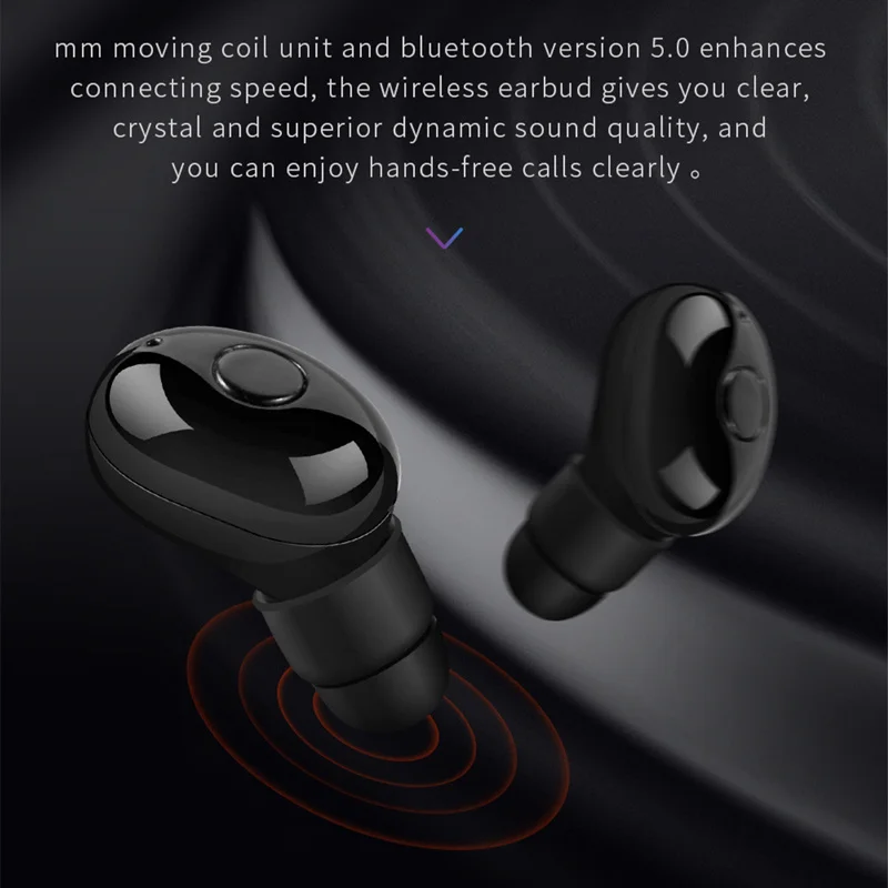 Bluetooth гарнитура TWS с шумоподавлением 5 0 микрофоном|Наушники и гарнитуры| |