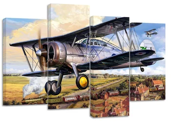 

Full Square Round Drill 5D DIY Diamond Painting airplane fighter set of 4 3D Embroidery Cross Stitch 5D home Decor Gift