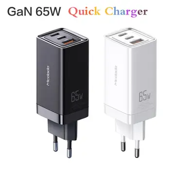 

65W GaN Charger Quick Charge 4.0 3.0 Type C PD USB Charger With QC 4.0 3.0 Portable Fast Charger ForiP ForXiaomi Laptop