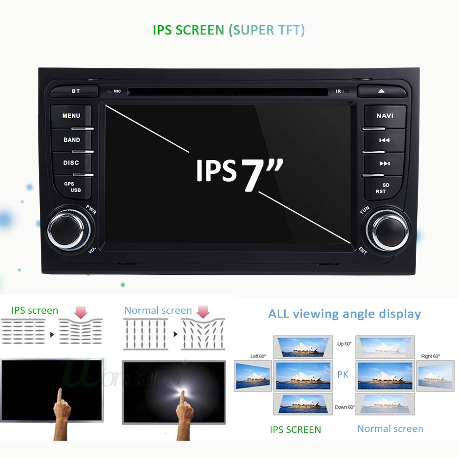 Flash Deal For Audi A4 S4 RS4 8E 8F B9 B7 B6 4G 64G 8 core Android 9.0 2 Din Car radio dvd multimedia player stereo GPS wifi obd2 DSP DVR 1