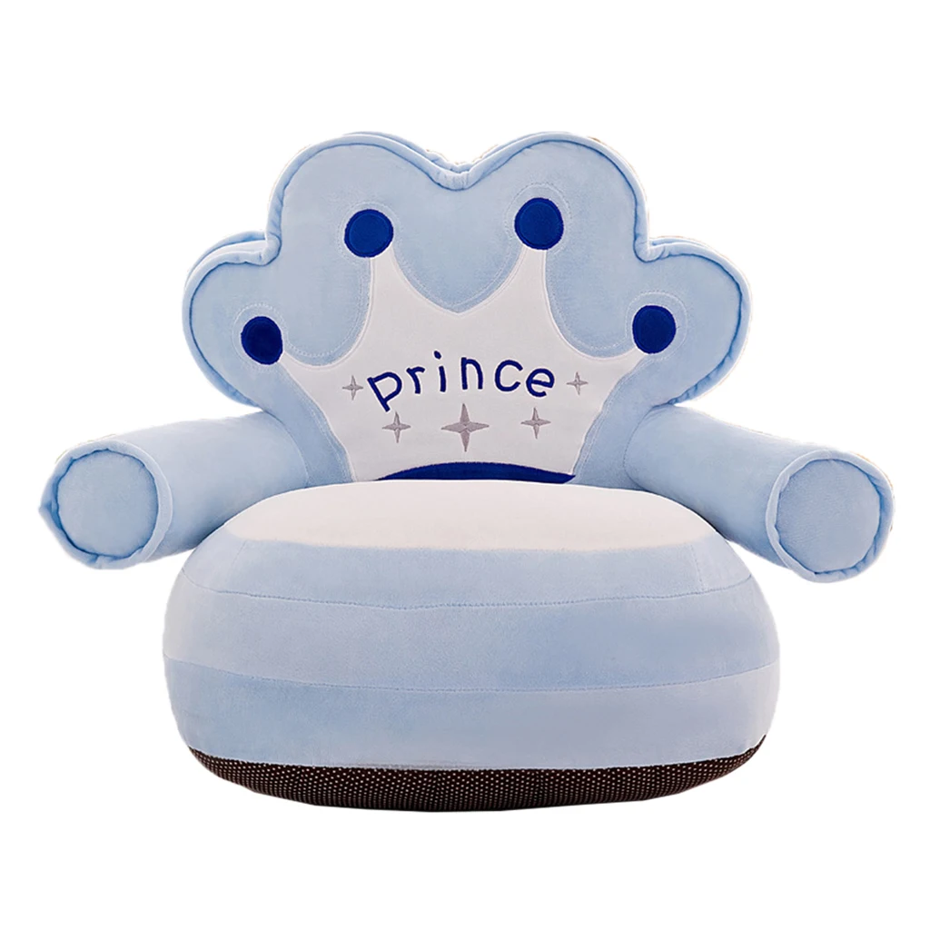 Adorable Bear Children Seat Sofa Cover Kids Furniture Armchair Baby Chair Stuff Toy Bean Bag Home Playroom Decor