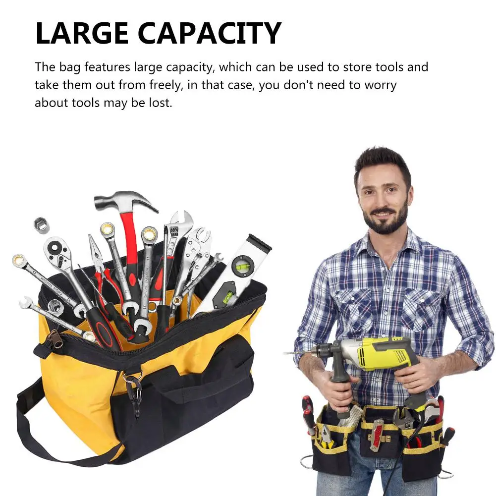 High Quality Soft Sided Tool Bag Portable Storage Tool Bag Multi Purposes Handbag For Tools