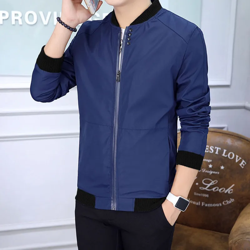 

Spring And Autumn si li kou Jacket-Style Men's Unlined Coat Korean-style Teenager Coat Hot Selling