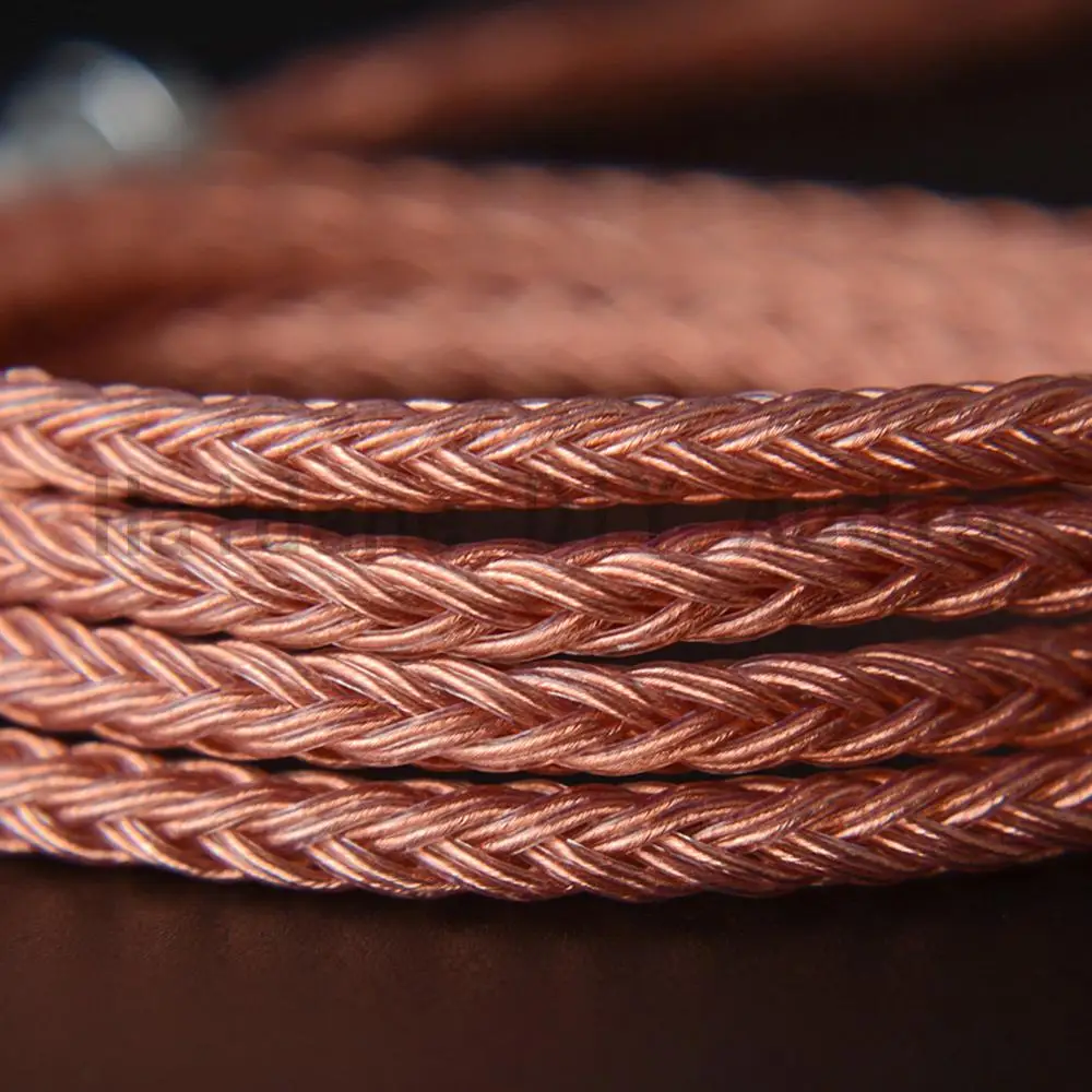 Thouliess 16Cores Pure Copper Upgrade Headphone Cable MMCX 2Pin For ZSX TFZ W4r UM3x 1964 Heir 10 A IEM8 0 IEM10 0 se535 215 846