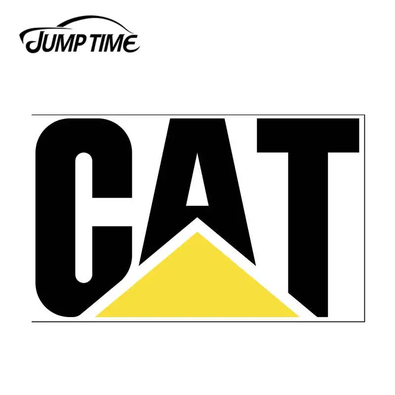 Виниловая наклейка JumpTime для кота 13x8 см | Автомобили и мотоциклы