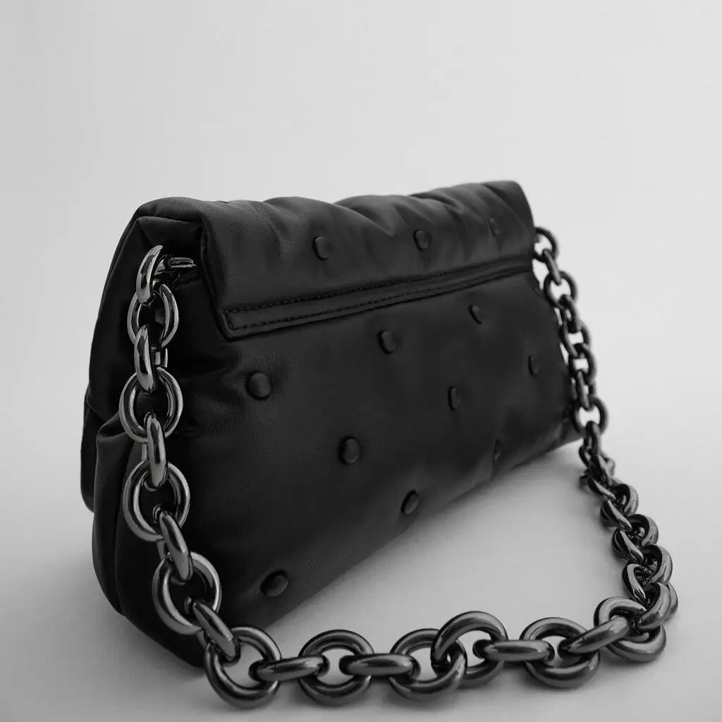 NEW Solid Color metal chain PU Leather Crossbody Bags 2021 Designer Crossbody bag Lady Shoulder Messenger Bag Purse Bolso Mujer NEW Solid Color metal chain PU Leather Crossbody Bags 2021 Designer Crossbody bag Lady Shoulder Messenger Bag Purse Bolso Mujer