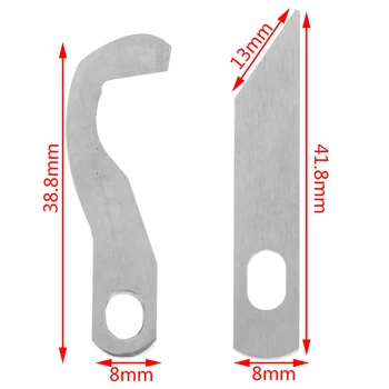 

2PCS/set Knife Overlock Blade - Upper And Lower Compatible For 925D 929D 1034D XB0563001+ X77683001 5BB5014