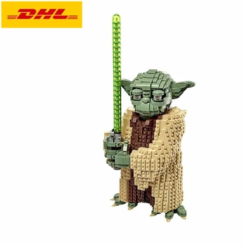 

IN STOCK DHL 81099 1771Pcs Star Plan Series Yoda Model Building Blocks Bricks Toys Children's Christmas Gift Compatible 75255